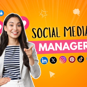 I will be your social media manager, content creator and growth expert