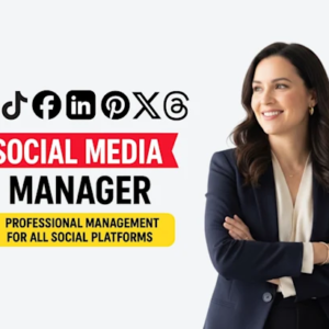 I will be your social media manager
